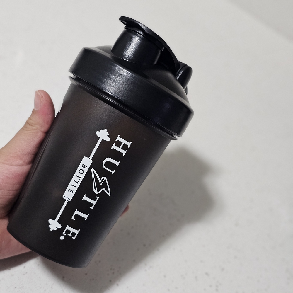 Black Shaker Bottle